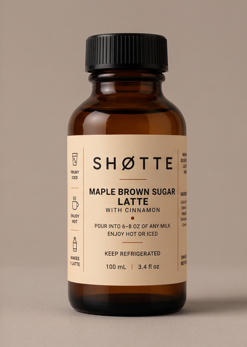 Shotte - Maple Brown Sugar - 6 Pack